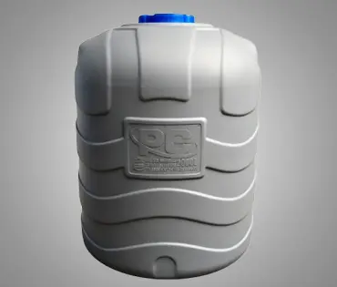 Citerne 2000 litres round verticale